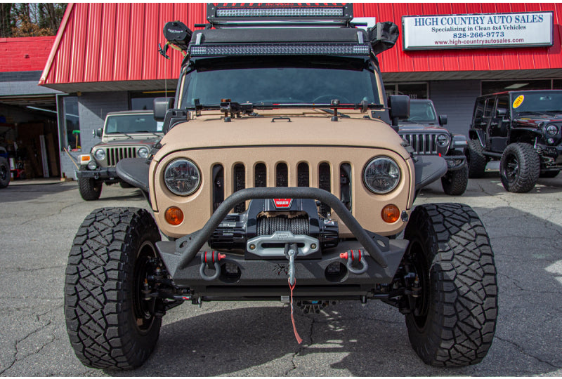 2012 Jeep Wrangler Unlimited Rubicon HEMI Line-X Tan - SOLD