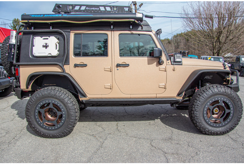 2012 Jeep Wrangler Unlimited Rubicon HEMI Line-X Tan - SOLD