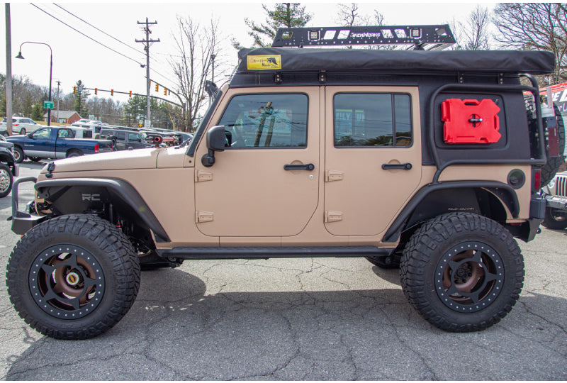2012 Jeep Wrangler Unlimited Rubicon HEMI Line-X Tan - SOLD