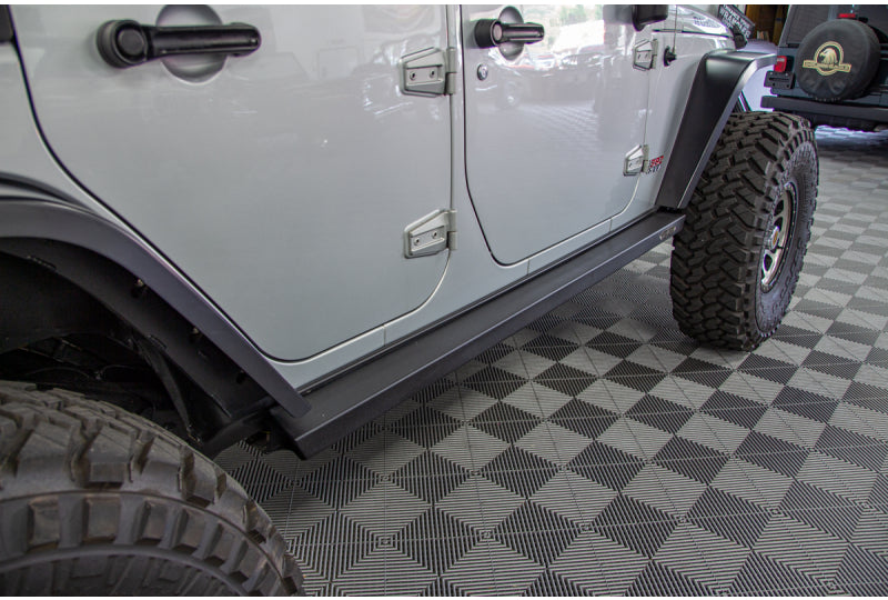2012 Wrangler JK Unlimited Rubicon 6.4L SRT HEMI Conversion; Bright Silver - SOLD