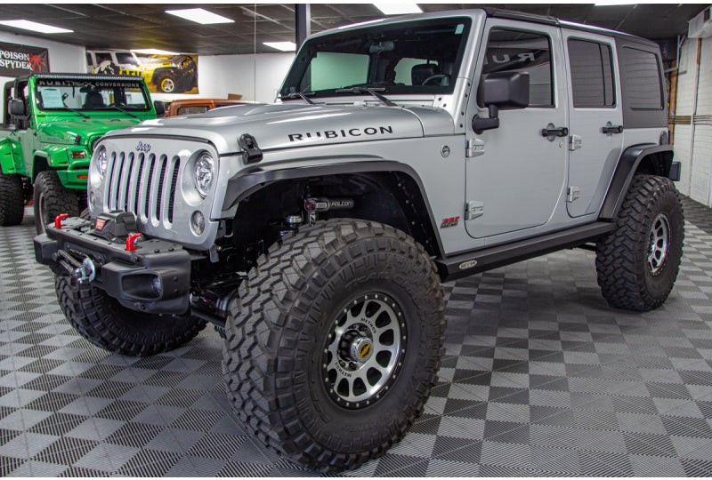 2012 Wrangler JK Unlimited Rubicon 6.4L SRT HEMI Conversion; Bright Silver - SOLD