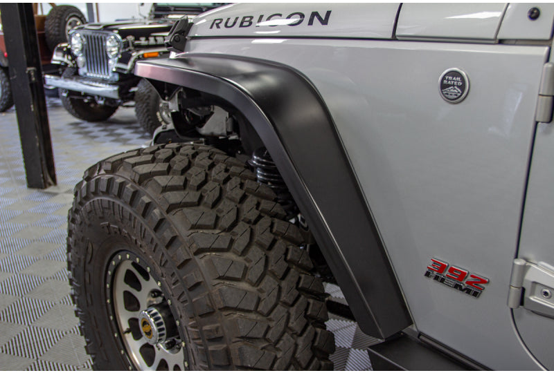 2012 Wrangler JK Unlimited Rubicon 6.4L SRT HEMI Conversion; Bright Silver - SOLD