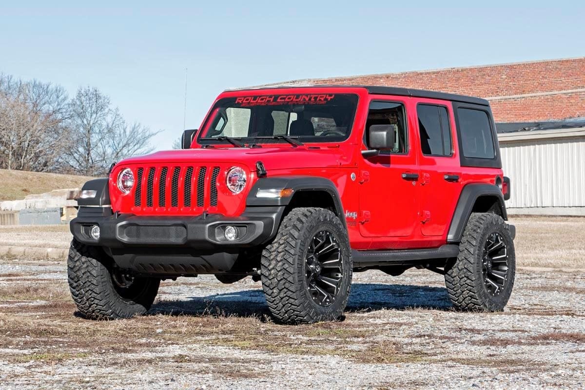Rough Country 2.5 Inch Lift Kit; Wrangler JL
