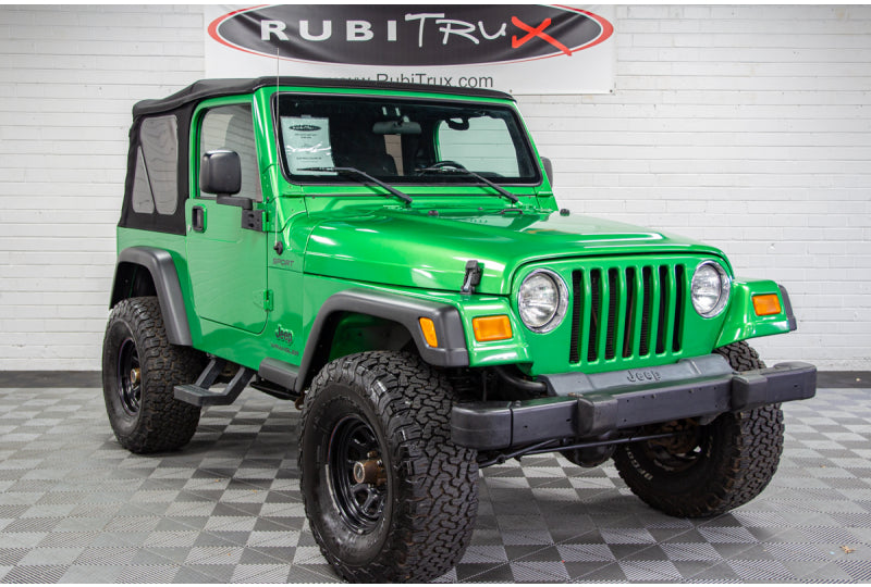 Pre-Owned 2004 Jeep Wrangler Sport TJ Electric Lime Green - SOLD