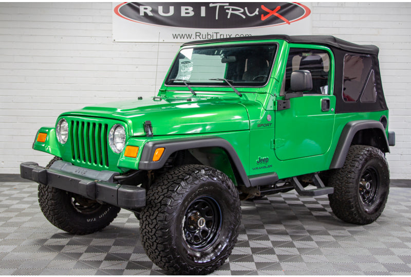 Pre-Owned 2004 Jeep Wrangler Sport TJ Electric Lime Green - SOLD