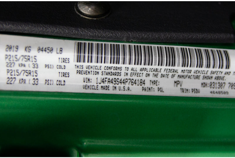 Pre-Owned 2004 Jeep Wrangler Sport TJ Electric Lime Green - SOLD