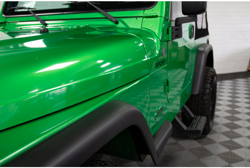 Pre-Owned 2004 Jeep Wrangler Sport TJ Electric Lime Green - SOLD