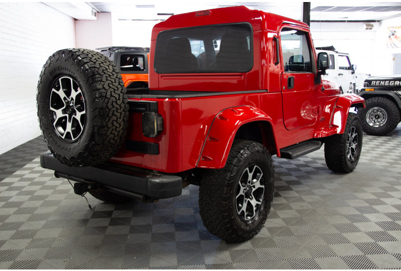 Pre-Owned 2004 Jeep Wrangler Unlimited RubiTrux Conversion Flame Red - SOLD