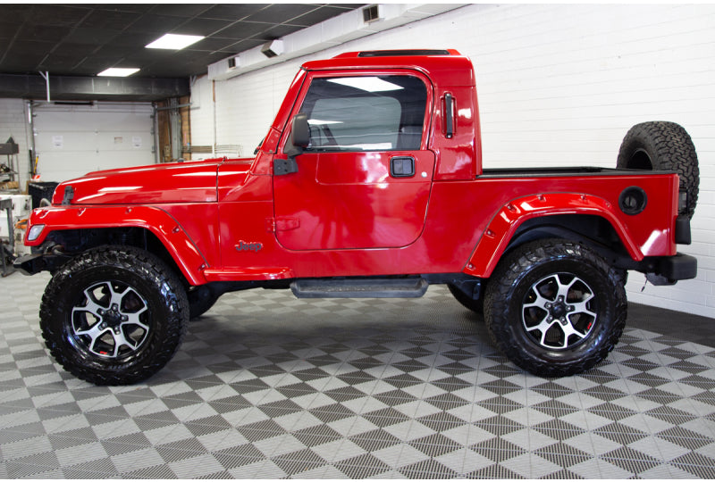 Pre-Owned 2004 Jeep Wrangler Unlimited RubiTrux Conversion Flame Red - SOLD
