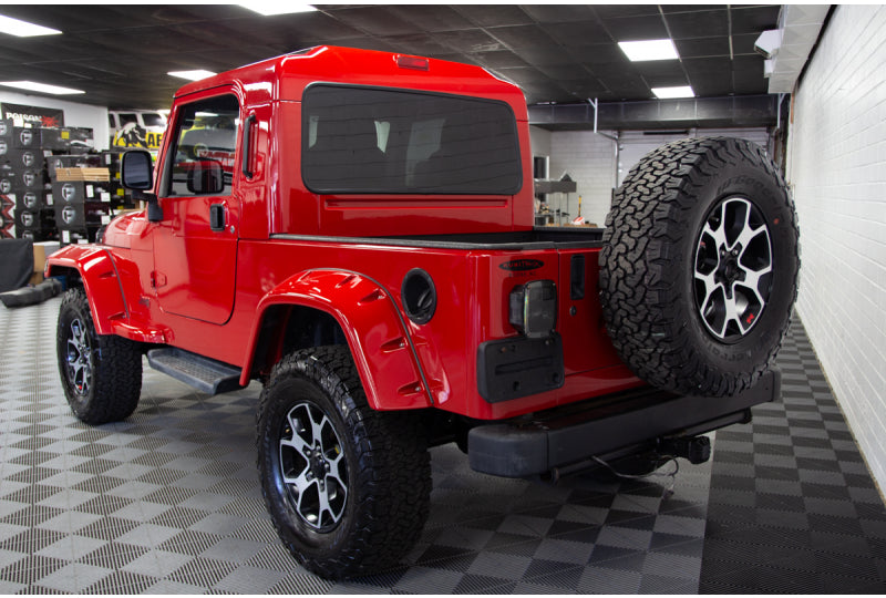 Pre-Owned 2004 Jeep Wrangler Unlimited RubiTrux Conversion Flame Red - SOLD