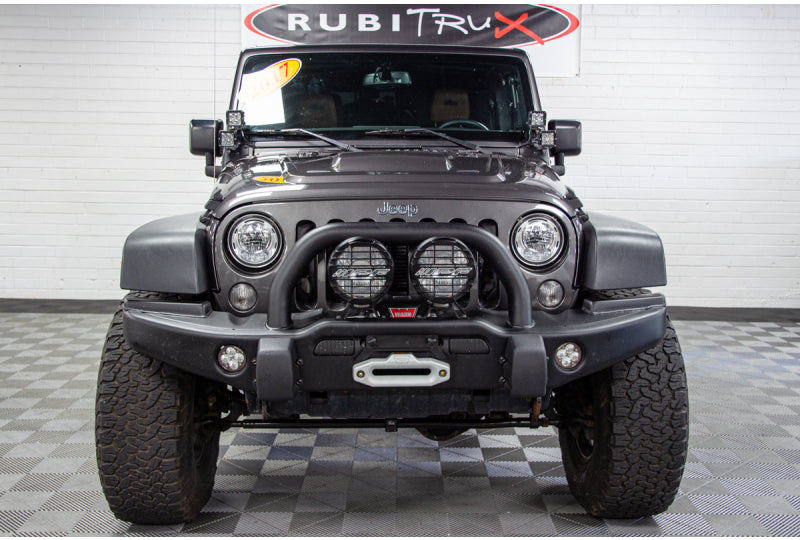 2017 Jeep Wrangler JK Unlimited Rubicon AEV JK350 Granite Crystal - SOLD