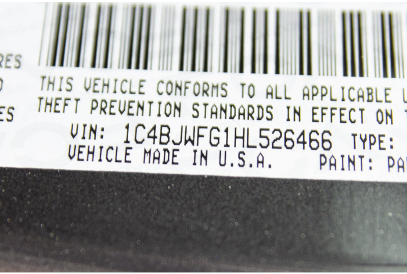 2017 Jeep Wrangler JK Unlimited Rubicon AEV JK350 Granite Crystal - SOLD