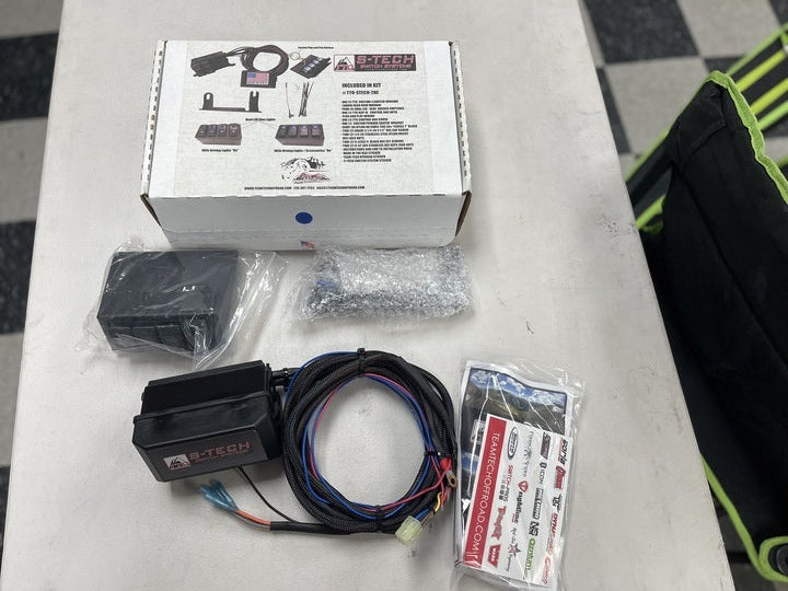 S-Tech TTO-STECH-2BE 4 Circuit Control Switch System with JK Mount