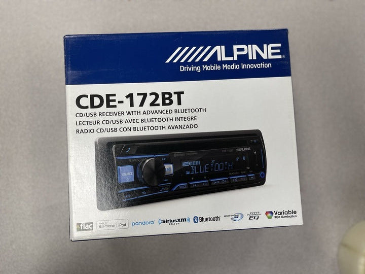 ALPINE CDE-172BT Single Din Radio