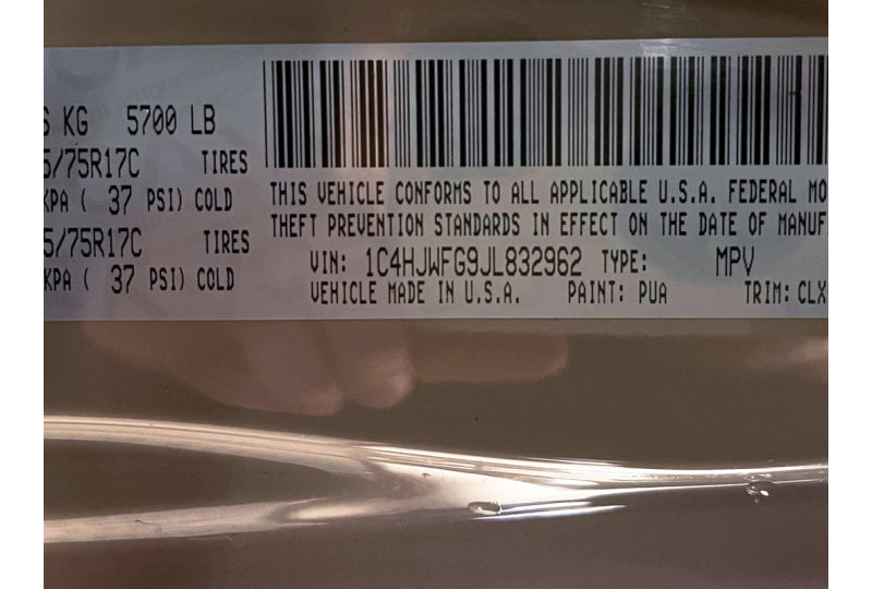 2018 Jeep Wrangler JK Unlimited Rubicon Recon 4X4 Hard Top Gobi - SOLD