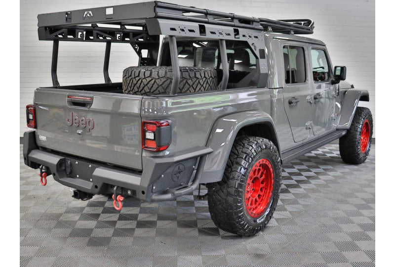 2020 Jeep Gladiator Rubicon Passenger Rear Corner JP-GRAY-LL155231