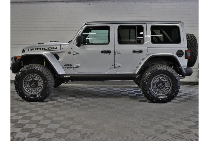 Silver 2023 Jeep Wrangler JL Unlimited Rubicon Driver Side JP-SILVER-PW643104