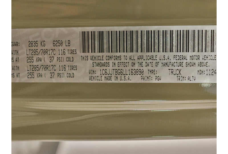 2020 Jeep Gladiator JT Rubicon 392 Gator Green - SOLD