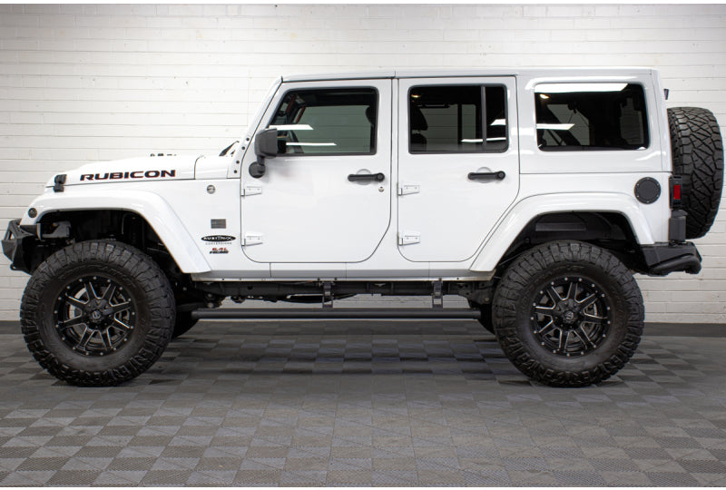 pre-owned bright white 2017 jeep wrangler jk driver side