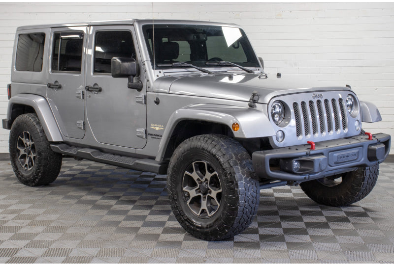 2015 Jeep Wrangler Sahara Hard Top Silver - SOLD
