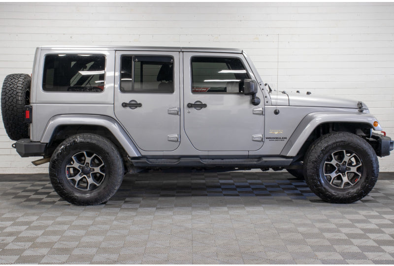2015 Jeep Wrangler Sahara Hard Top Silver - SOLD