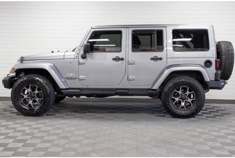 2015 Jeep Wrangler Sahara Hard Top Silver - SOLD