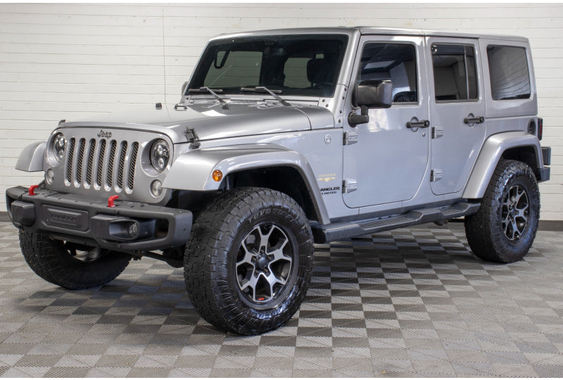 2015 Jeep Wrangler Sahara Hard Top Silver - SOLD