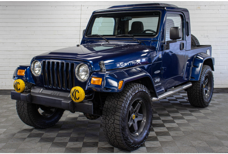 2005 Jeep Wrangler TJ Unlimited RubiTrux Conversion Patriot Blue - SOLD