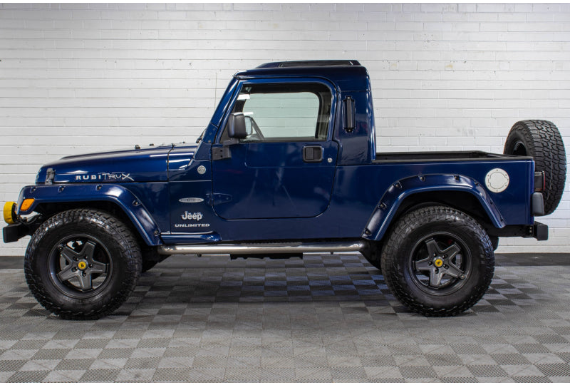 2005 Jeep Wrangler TJ Unlimited RubiTrux Conversion Patriot Blue - SOLD
