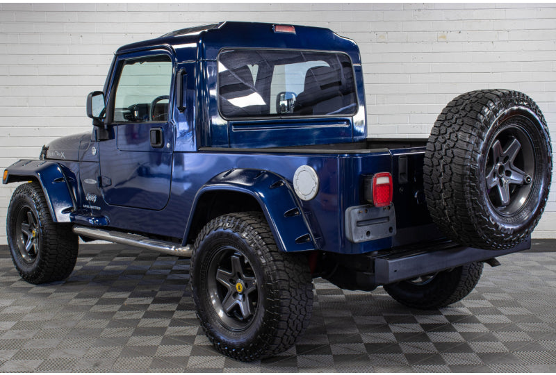 2005 Jeep Wrangler TJ Unlimited RubiTrux Conversion Patriot Blue - SOLD
