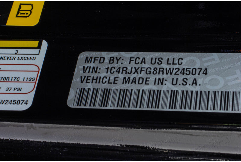 2024 Jeep JLUR Black - RubiTrux and ASU Raffle Jeep - Winner Picked