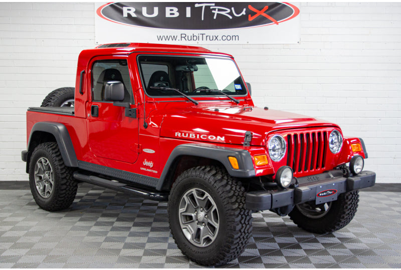 2006 Jeep Wrangler Rubicon RubiTrux Conversion Red - SOLD