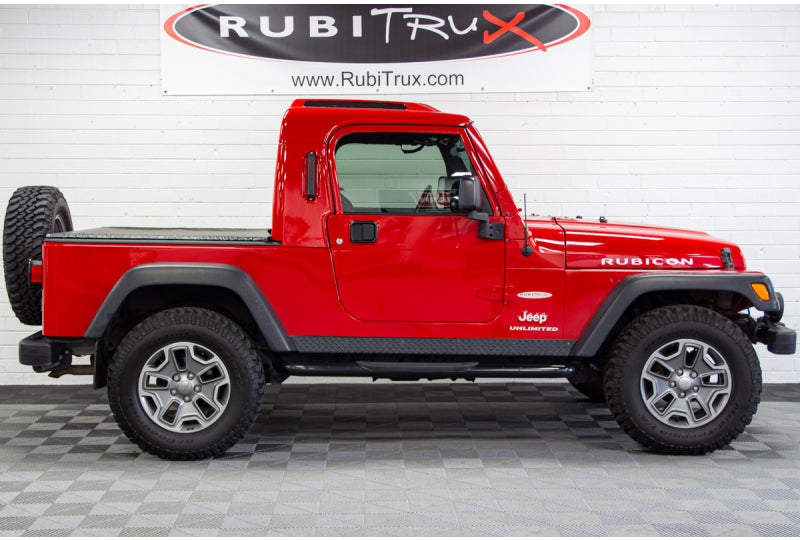 2006 Jeep Wrangler Rubicon RubiTrux Conversion Red - SOLD