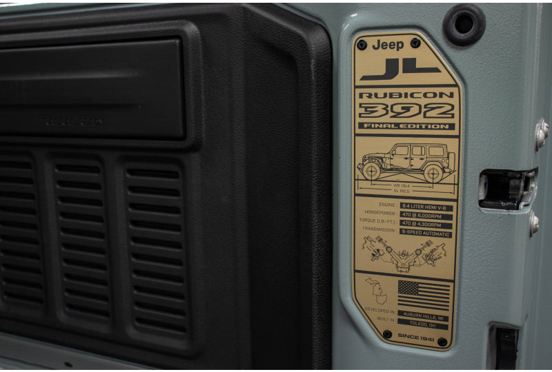 2024 Jeep Wrangler JL Unlimited Rubicon Final Edition 392 Power Top Earl - SOLD