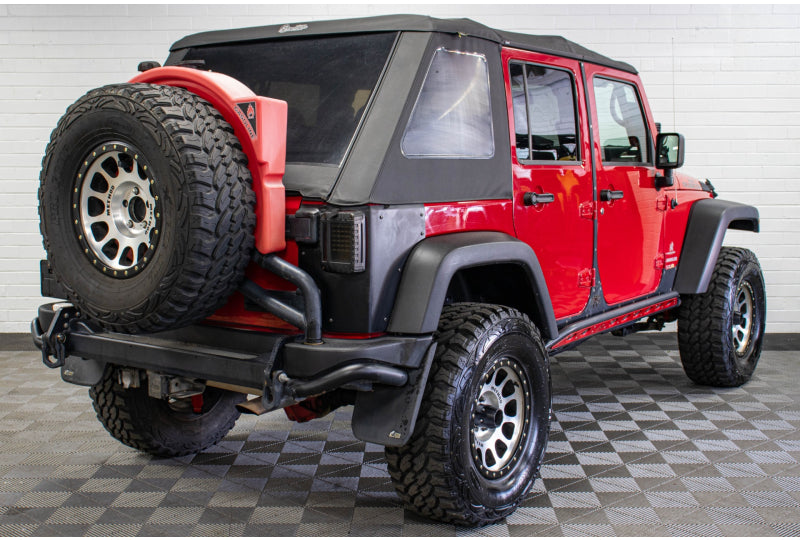 2009 Jeep Wrangler JKUR HEMI Soft Top Flame Red - SOLD