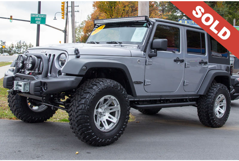 2014 Custom Jeep Wrangler Sport Unlimited Billet - SOLD