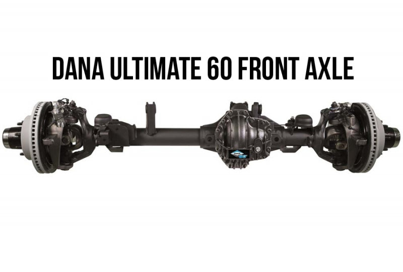 Dana Ultimate 60 Front Axle 4.88 Eaton E-Locker W/ Brakes; Wrangler JK
