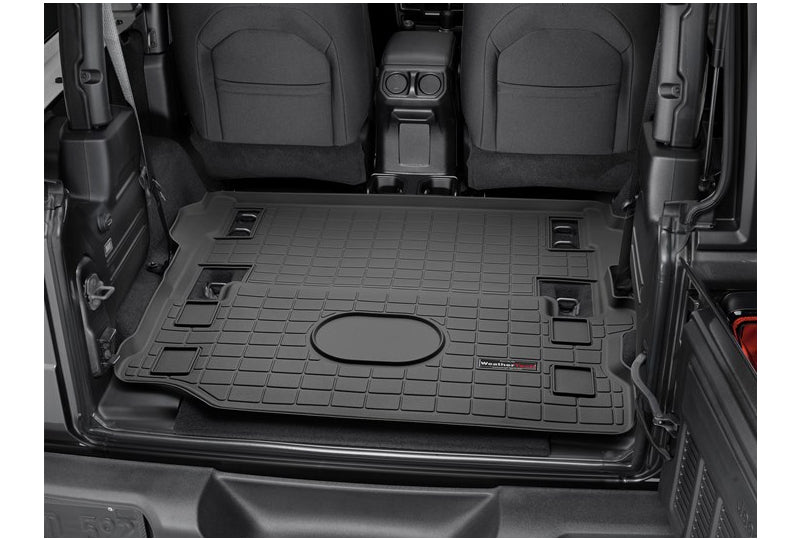 WeatherTech Wrangler JL 2 Door Behind 1st Row Digital Fit Cargo Liner Only - Black 401198