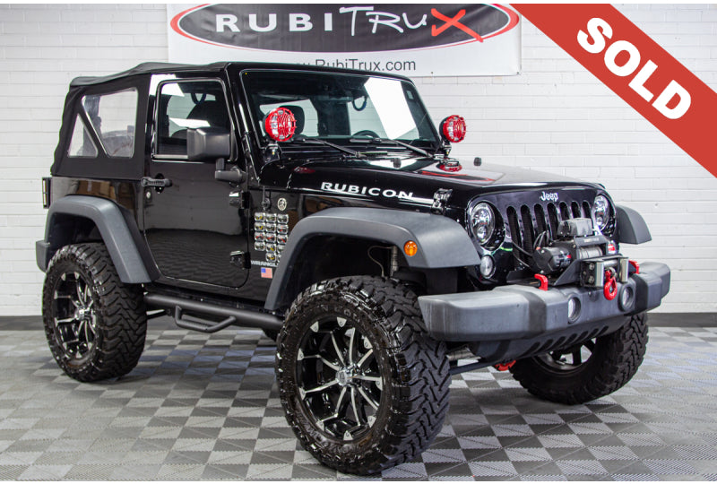 2015 Jeep Wrangler JK Rubicon Black - SOLD