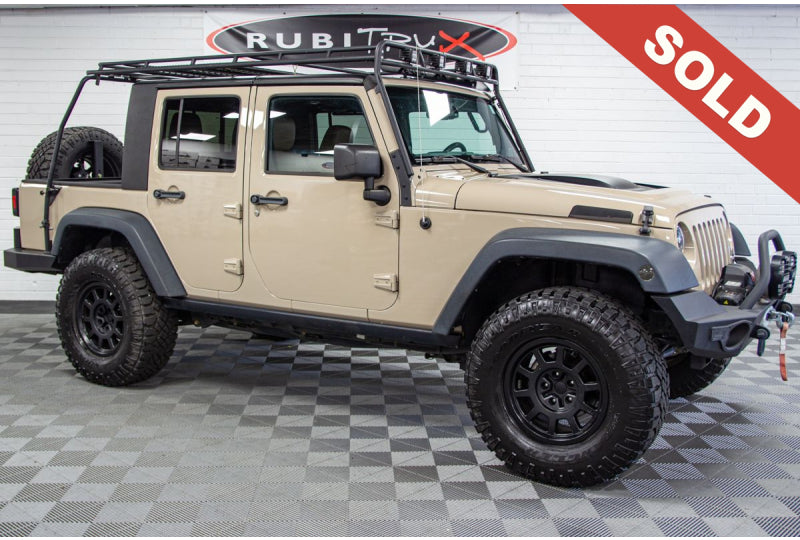 2014 Jeep Wrangler Rubicon Unlimited EX-T Mojave Sand - SOLD