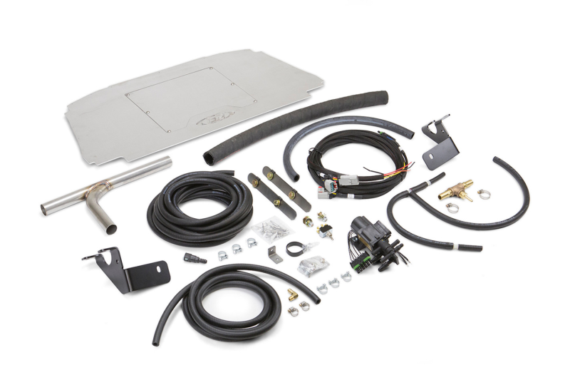 GenRight Auxiliary Gas Tank & Skid Plate (40+ Total Gal); Wrangler JK/JKU