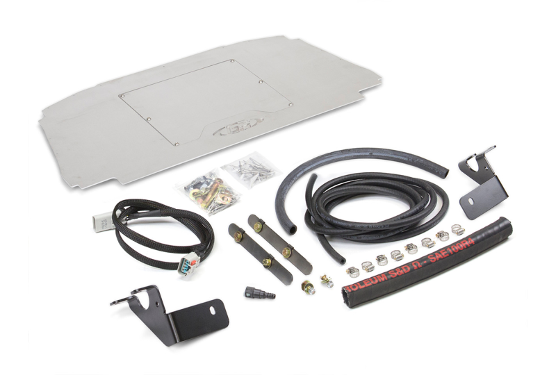 GenRight 36 Gal Gas Tank & Skid Plate (For Elite Suspension); Wrangler JK/JKU