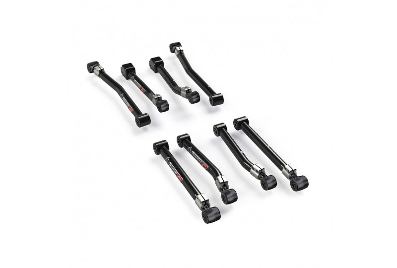 TeraFlex 2-4 Lift 8 Arm Alpine IR Control Arm Kit; Jeep Wrangler JK