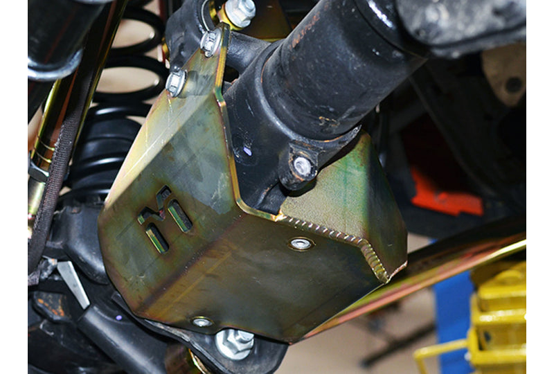 Metalcloak JL/ JLU Steering Stabilizer Kit w/ Axle Disconnect Skid Plate
