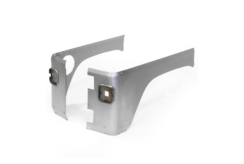 GenRight Corner Guards w/ Recessed Tail Light Bucket; Wrangler JLU