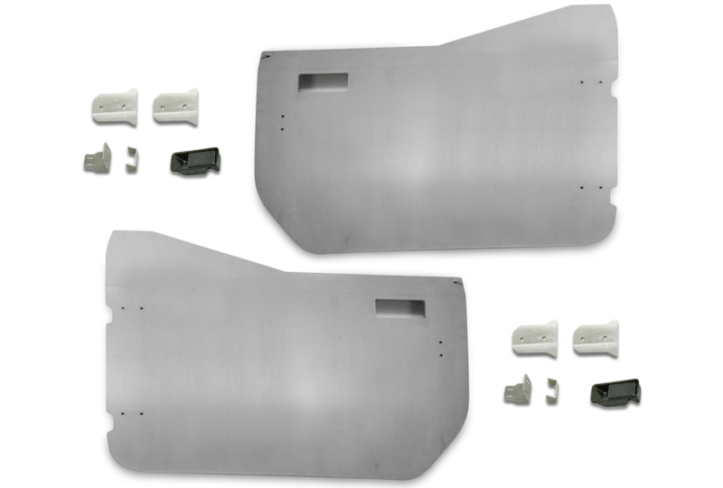 GenRight Aluminum Half Doors (Front); Wrangler JL & Gladiator JT
