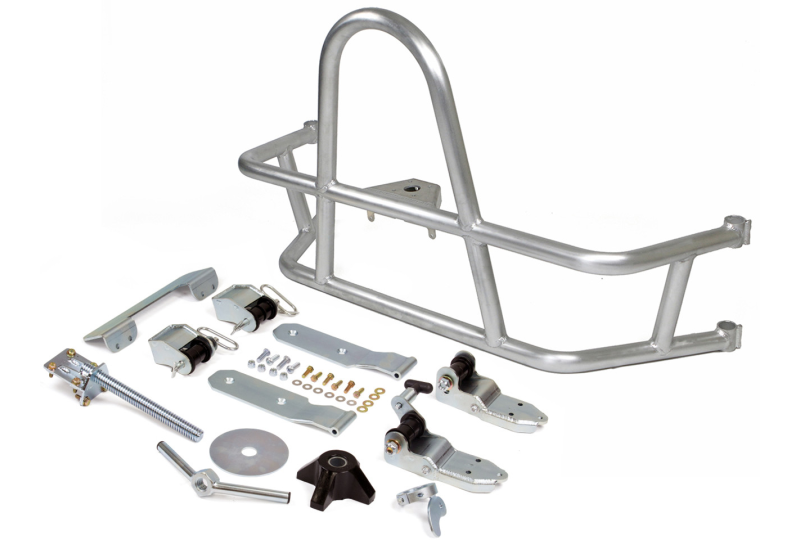 GenRight Swing Out Rear Tire Carrier - Aluminum; Wrangler JL