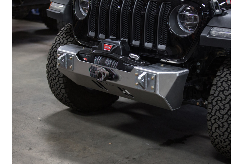 GenRight Stubby Front Bumper; Wrangler JL & Gladiator JT