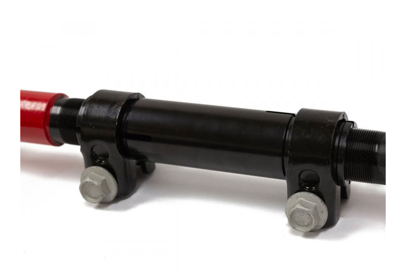 Steer Smarts YETI XD Front Adjustable Track Bar Red; Wrangler JL, Gladiator JT