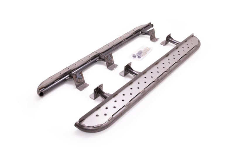 GenRight Door Step Rocker Guards - Steel; Wrangler JK